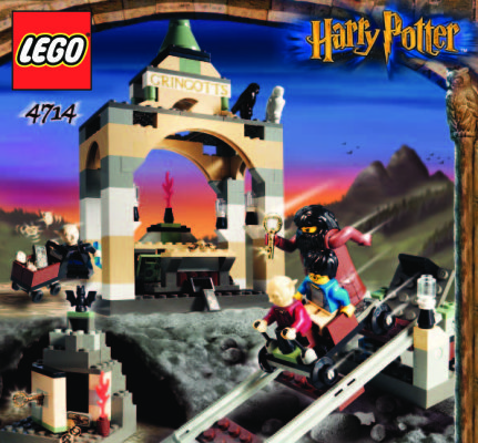 Building Instructions - LEGO - 4714 - Gringotts™ Bank: Page 1