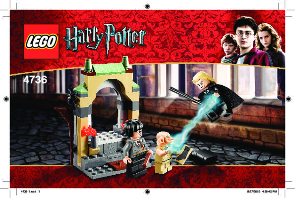 Building Instructions - LEGO - 4736 - Freeing Dobby: Page 1