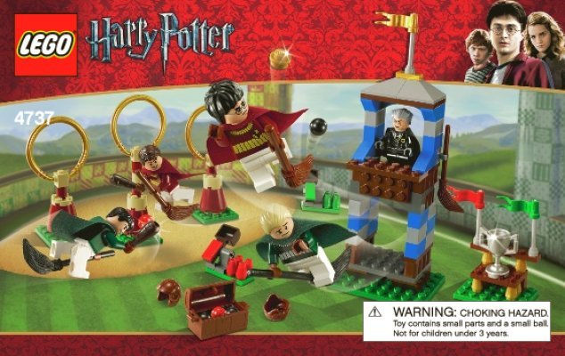 Building Instructions - LEGO - 4737 - Quidditch Match: Page 1