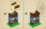 Building Instructions - LEGO - 4737 - Quidditch Match: Page 9