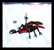 Building Instructions - LEGO - 4745 - Blue Eagle versus Snow Crawler: Page 21