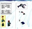 Building Instructions - LEGO - 4745 - Blue Eagle versus Snow Crawler: Page 22