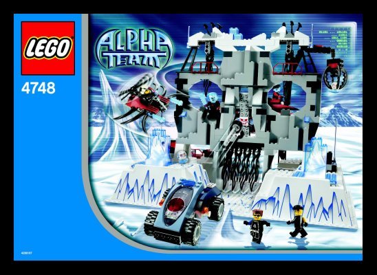 Building Instructions - LEGO - 4748 - Ogel's Mountain Fortress: Page 1