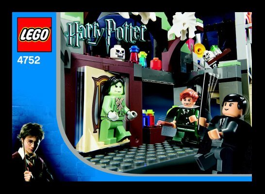 Building Instructions - LEGO - 4752 - Professor Lupin's Classroom: Page 1