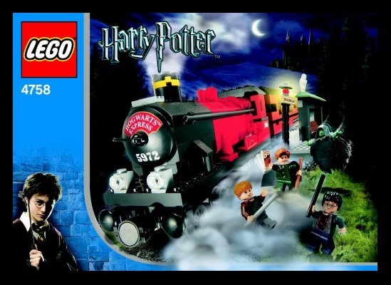 Building Instructions - LEGO - 4758 - Hogwarts™ Express: Page 1