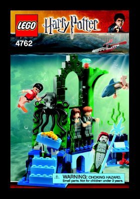 Building Instructions - LEGO - 4762 - Rescue From The Merpeople: Page 1