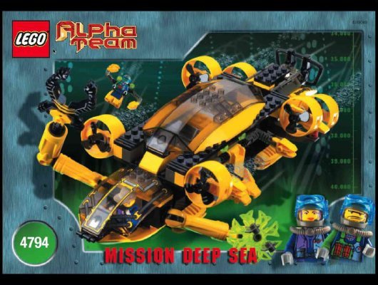 Building Instructions - LEGO - 4794 - AT Command Patrol: Page 1