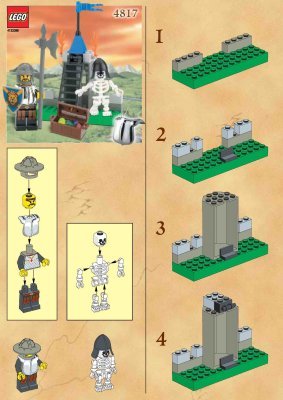 Building Instructions - LEGO - 4817 - DUNGEON: Page 1