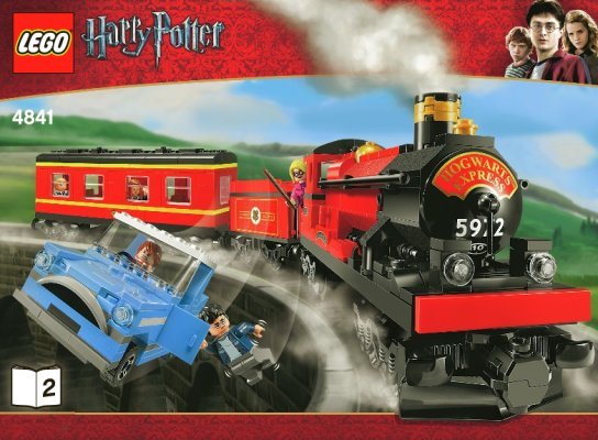 Building Instructions - LEGO - 4841 - Hogwarts Express: Page 1