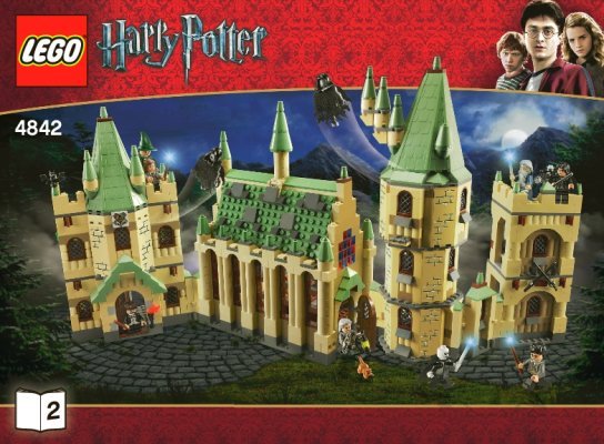 Building Instructions - LEGO - 4842 - Hogwarts Castle: Page 1