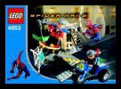 Building Instructions - LEGO - 4853 - Spider-Man's Street Chase: Page 1