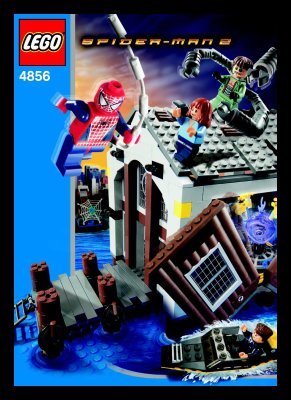 Building Instructions - LEGO - 4856 - Doc Ock's Hideout: Page 1