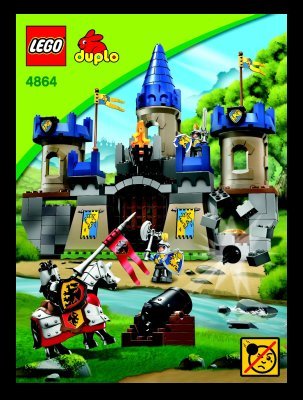 Building Instructions - LEGO - 4864 - Castle: Page 1