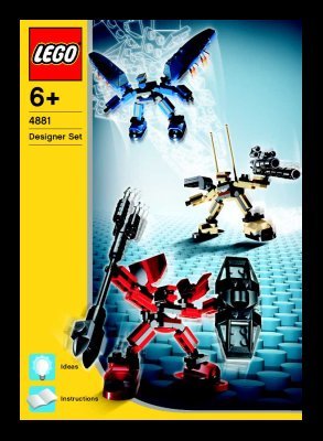 Building Instructions - LEGO - 4881 - Robo Platoon: Page 1