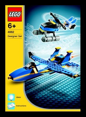 Building Instructions - LEGO - 4882 - Speed Wings: Page 1