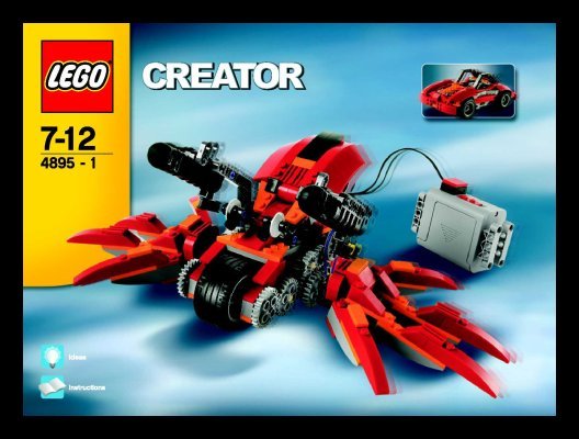 Building Instructions - LEGO - 4895 - Motion Power: Page 1