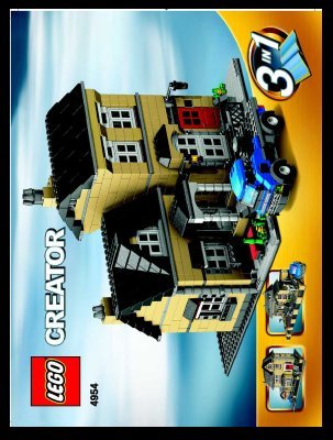 Building Instructions - LEGO - 4954 - Model Townhouse: Page 1