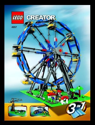 Building Instructions - LEGO - 4957 - Ferris Wheel: Page 1