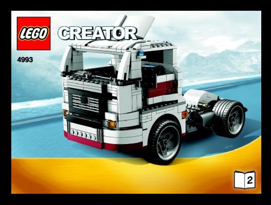 Building Instructions - LEGO - 4993 - Cool Convertible: Page 1