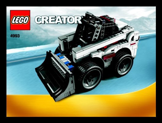 Building Instructions - LEGO - 4993 - Cool Convertible: Page 1