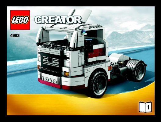 Building Instructions - LEGO - 4993 - Cool Convertible: Page 1