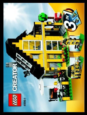 Building Instructions - LEGO - 4996 - Beach House: Page 1