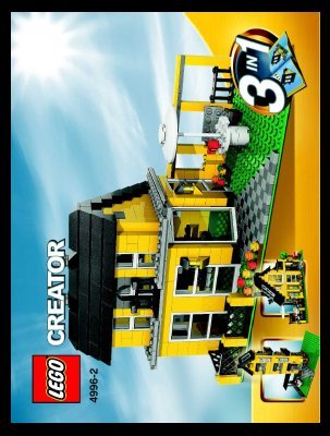 Building Instructions - LEGO - 4996 - Beach House: Page 1