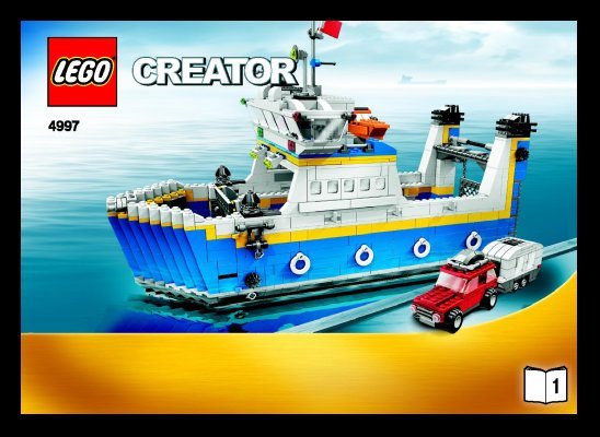 Building Instructions - LEGO - 4997 - Transport Ferry: Page 1