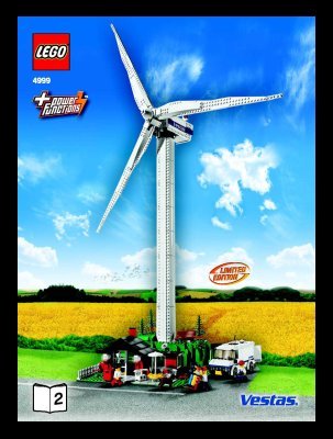 Building Instructions - LEGO - 4999 - Vestas Product: Page 1