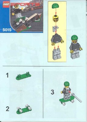 Building Instructions - LEGO - 5015 - Skater: Page 1