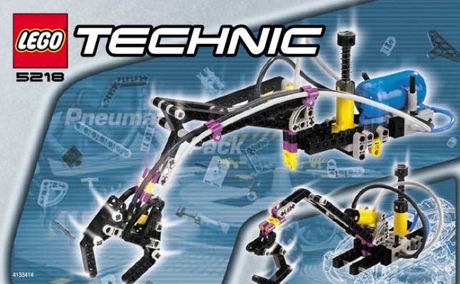 Building Instructions - LEGO - 5218 - Pneumatic Pack: Page 1