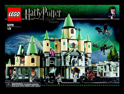 Building Instructions - LEGO - 5378 - Hogwarts Castle™: Page 1