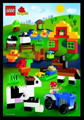 Building Instructions - LEGO - 5419 - LEGO® DUPLO® Build a Farm: Page 1