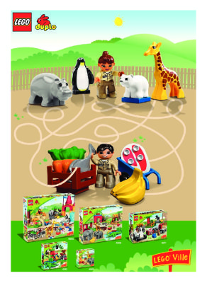 Building Instructions - LEGO - 5485 - Zoo Animals: Page 1