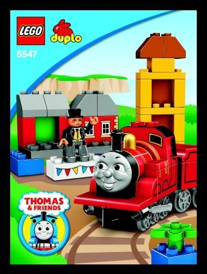 Building Instructions - LEGO - 5547 - James Celebrates Sodor Day: Page 1