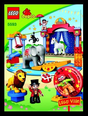 Building Instructions - LEGO - 5593 - Circus: Page 1