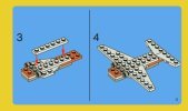 Building Instructions - LEGO - 5762 - Mini Plane: Page 3