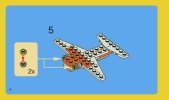 Building Instructions - LEGO - 5762 - Mini Plane: Page 4