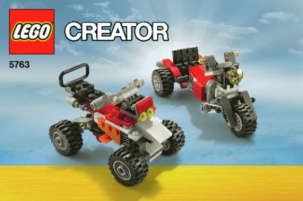 Building Instructions - LEGO - 5763 - Dune Hopper: Page 1