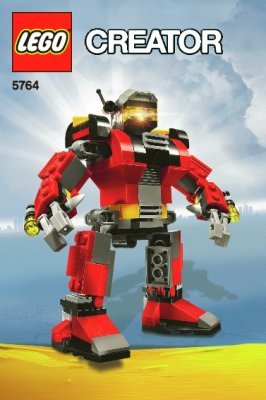 Building Instructions - LEGO - 5764 - Rescue Robot: Page 1