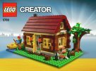 Building Instructions - LEGO - 5766 - Log Cabin: Page 1