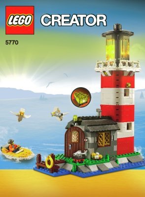 Building Instructions - LEGO - 5770 - Lighthouse Island: Page 1