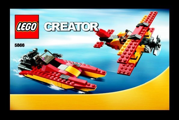 Building Instructions - LEGO - 5866 - Rotor Rescue: Page 1