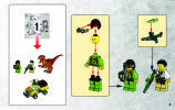 Building Instructions - LEGO - 5887 - Dino Defense HQ: Page 3