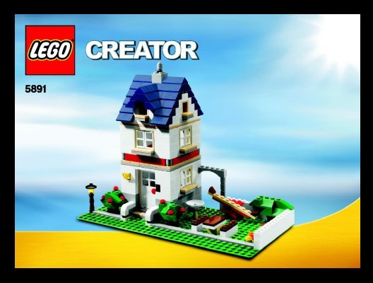 Building Instructions - LEGO - 5891 - Apple Tree House: Page 1