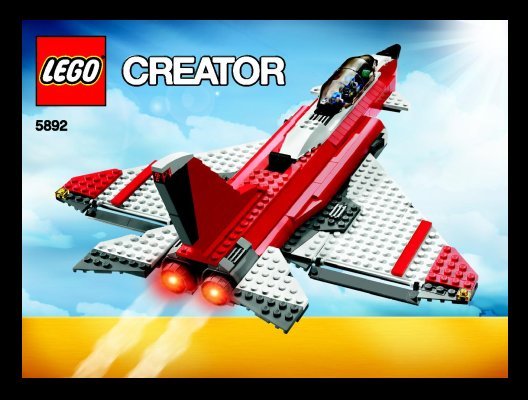 Building Instructions - LEGO - 5892 - Sonic Boom: Page 1