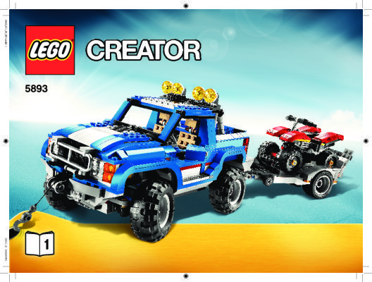 Building Instructions - LEGO - 5893 - Offroad Power: Page 1