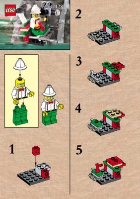 Building Instructions - LEGO - 5904 - MICROCOPTER: Page 1