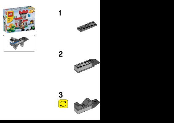 Building Instructions - LEGO - 5929 - LEGO® Castle Building Set: Page 1