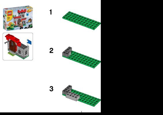 Building Instructions - LEGO - 5929 - LEGO® Castle Building Set: Page 1